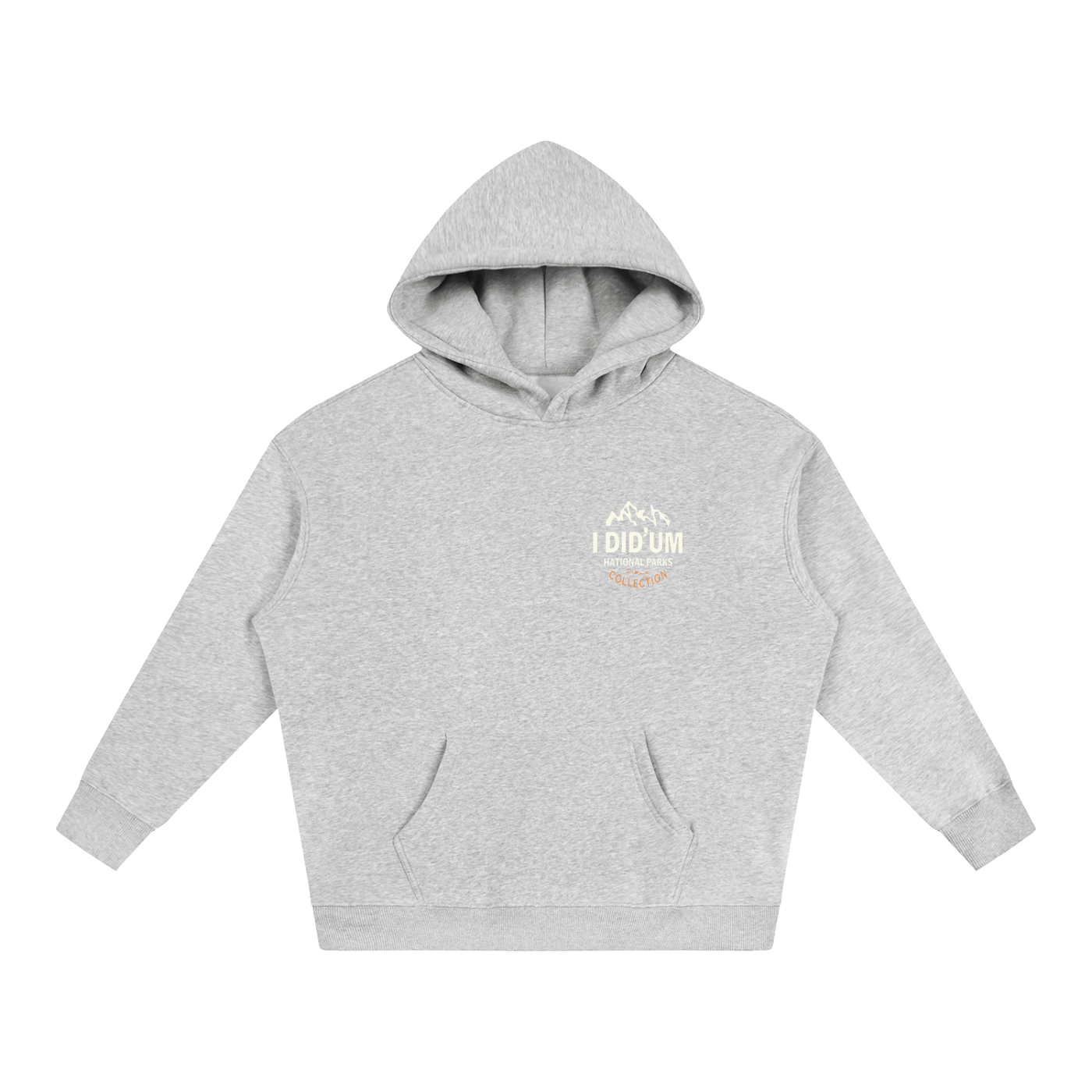 Angels Landing |  I did'um National Parks Collection  |  Oversize Fleeced Hoodie