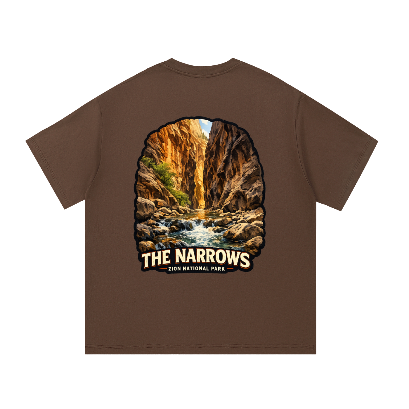 The Narrows  "I did'um"  National Park Collection   |   100% Cotton T-Shirt