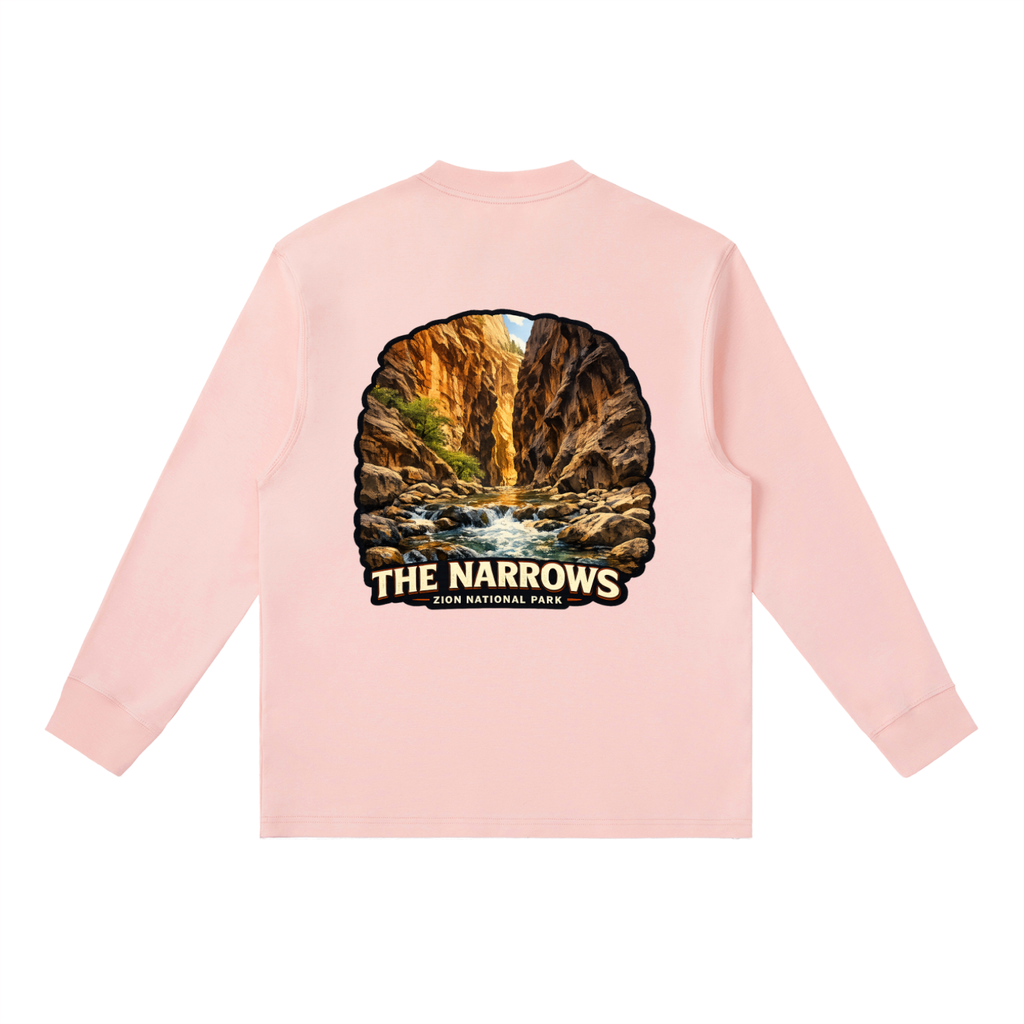 The Narrows Zion National Park " I did'um" Unisex long sleeve T-Shirt   |    Zion hiking adventure Tee