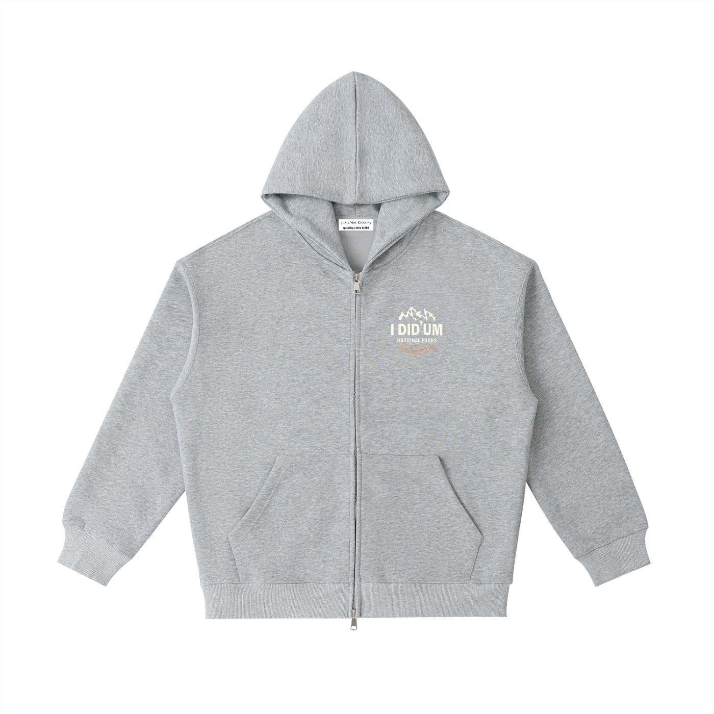 Angels Landing "I did'um" National Parks Collection  | Unisex Heavyweight Pocket Hoodie