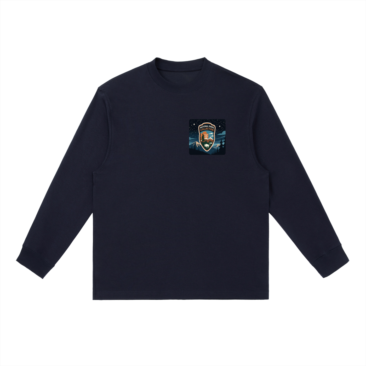Bryce Canyon Milky Way Long Sleeve T Shirt  |   Unisex Dark Sky Collection  |   Stargazing National Park Tee