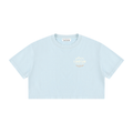 Angels Landing Zion National Park "I did'um" Women's Mineral Wash Cotton Crop T-Shirt