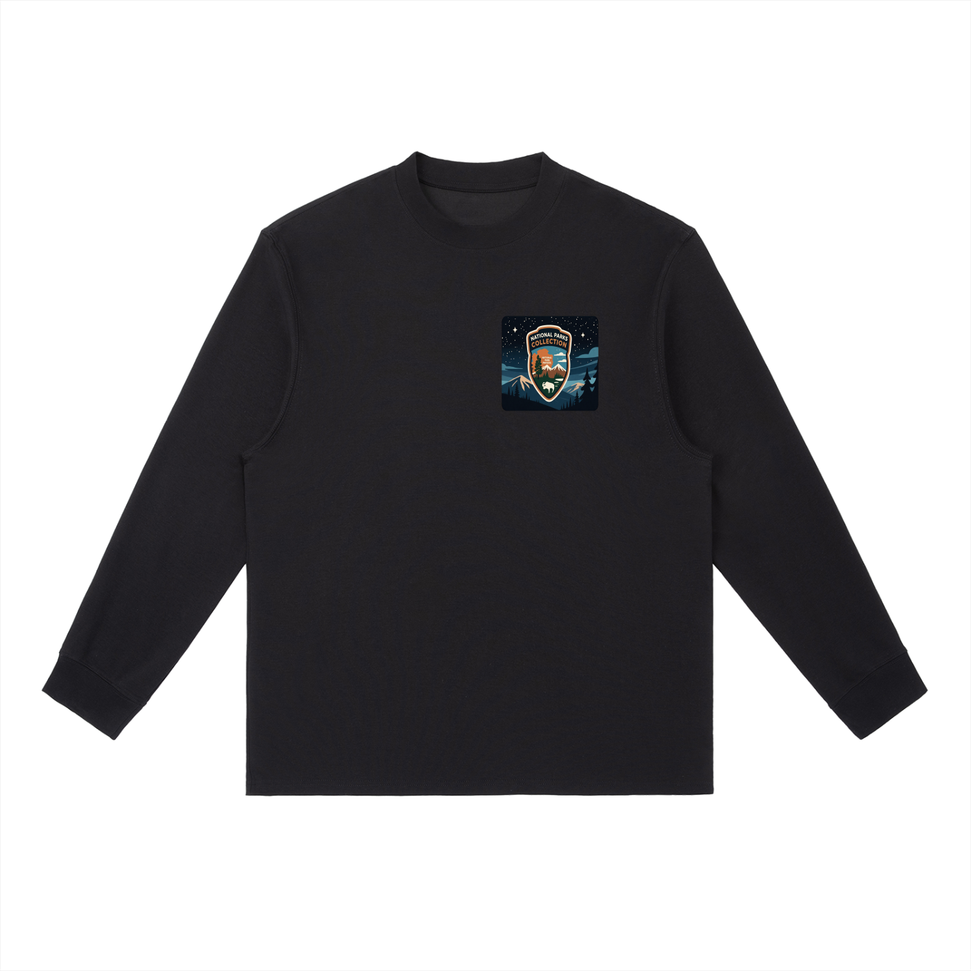 Bryce Canyon Milky Way Long Sleeve T Shirt  |   Unisex Dark Sky Collection  |   Stargazing National Park Tee