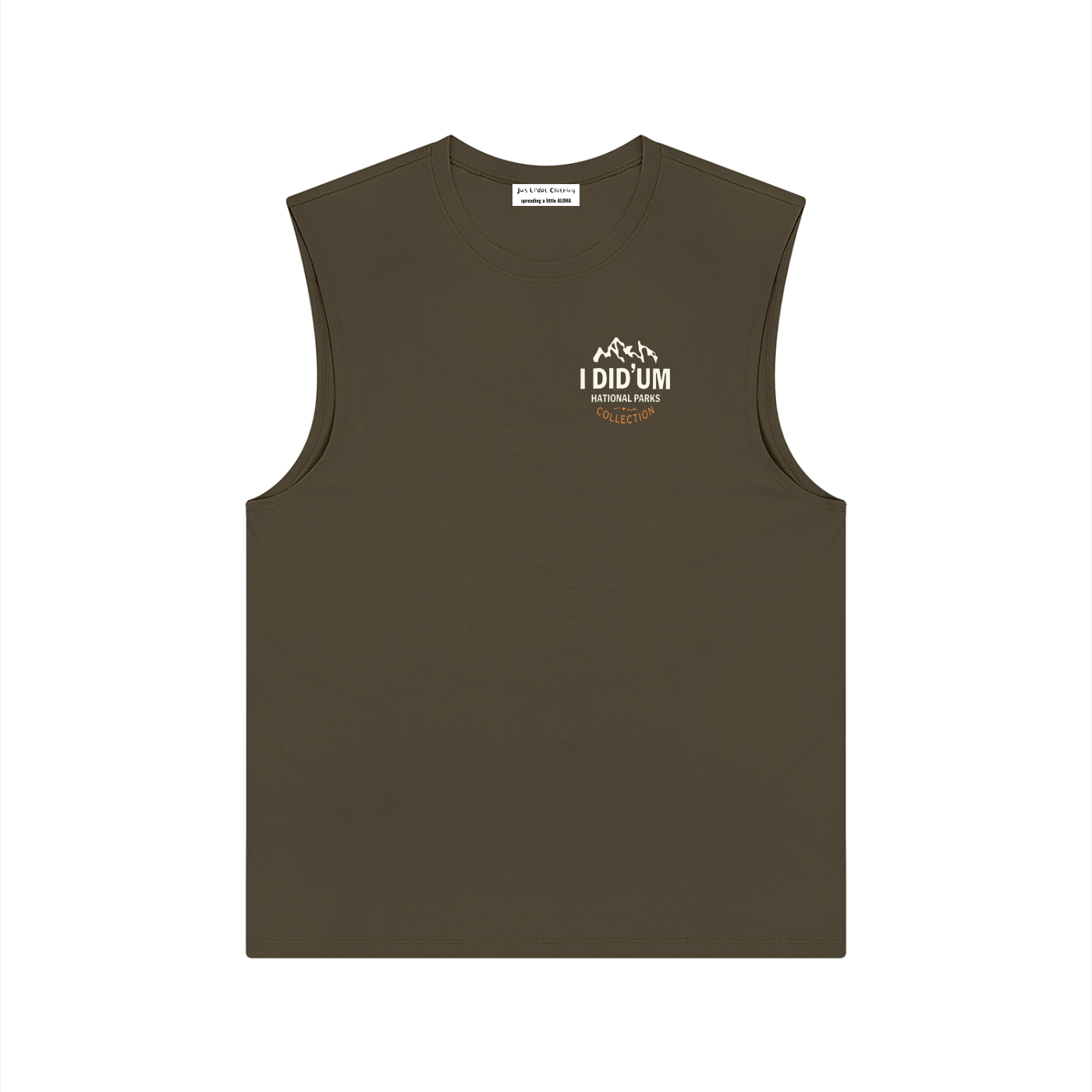 Angels Landing Zion National Park Men's performance tank top  |   Utah I did'um National parks collection