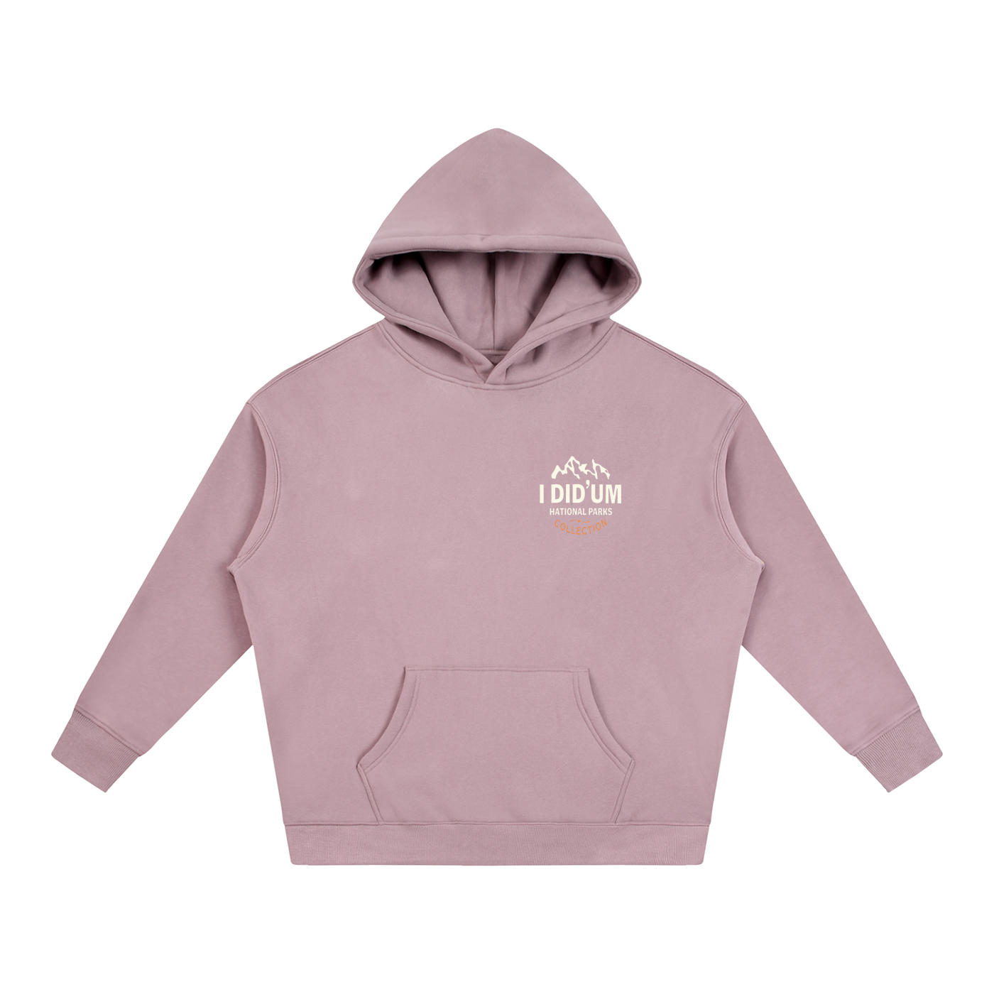 Angels Landing |  I did'um National Parks Collection  |  Oversize Fleeced Hoodie
