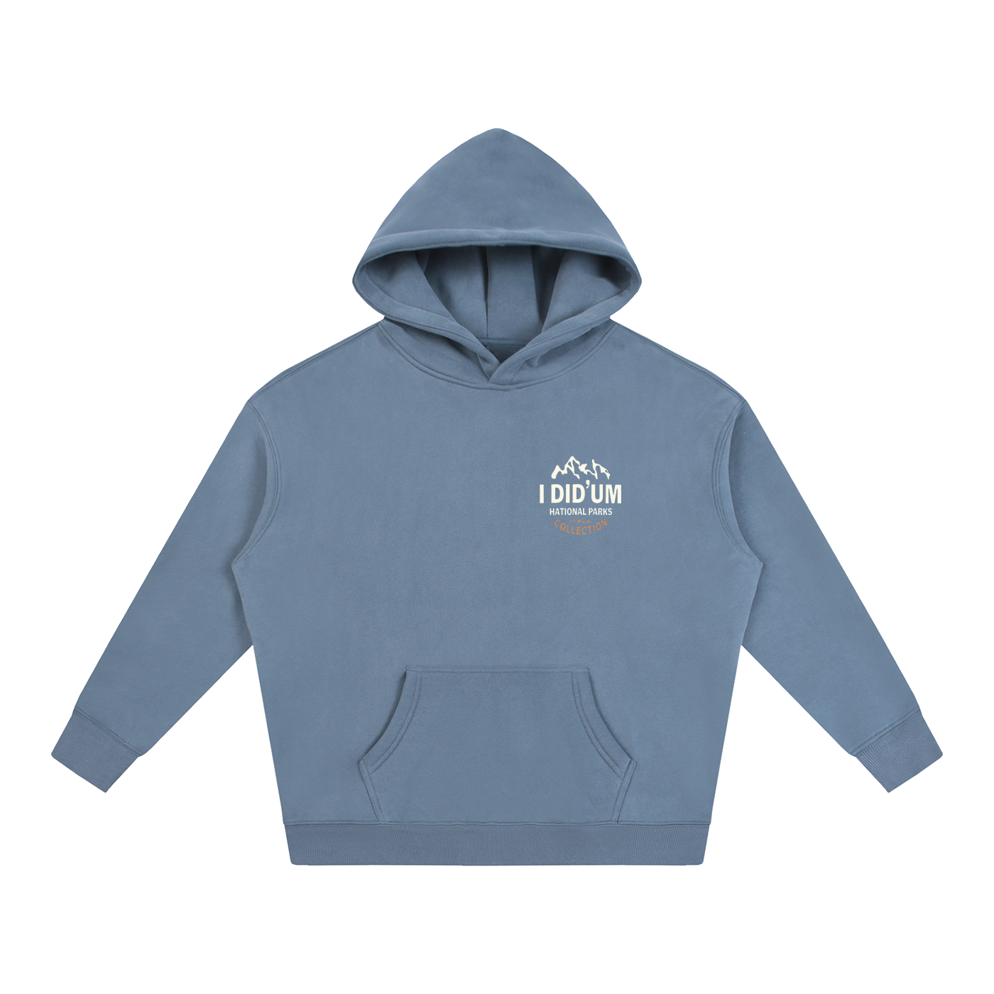 Angels Landing |  I did'um National Parks Collection  |  Oversize Fleeced Hoodie