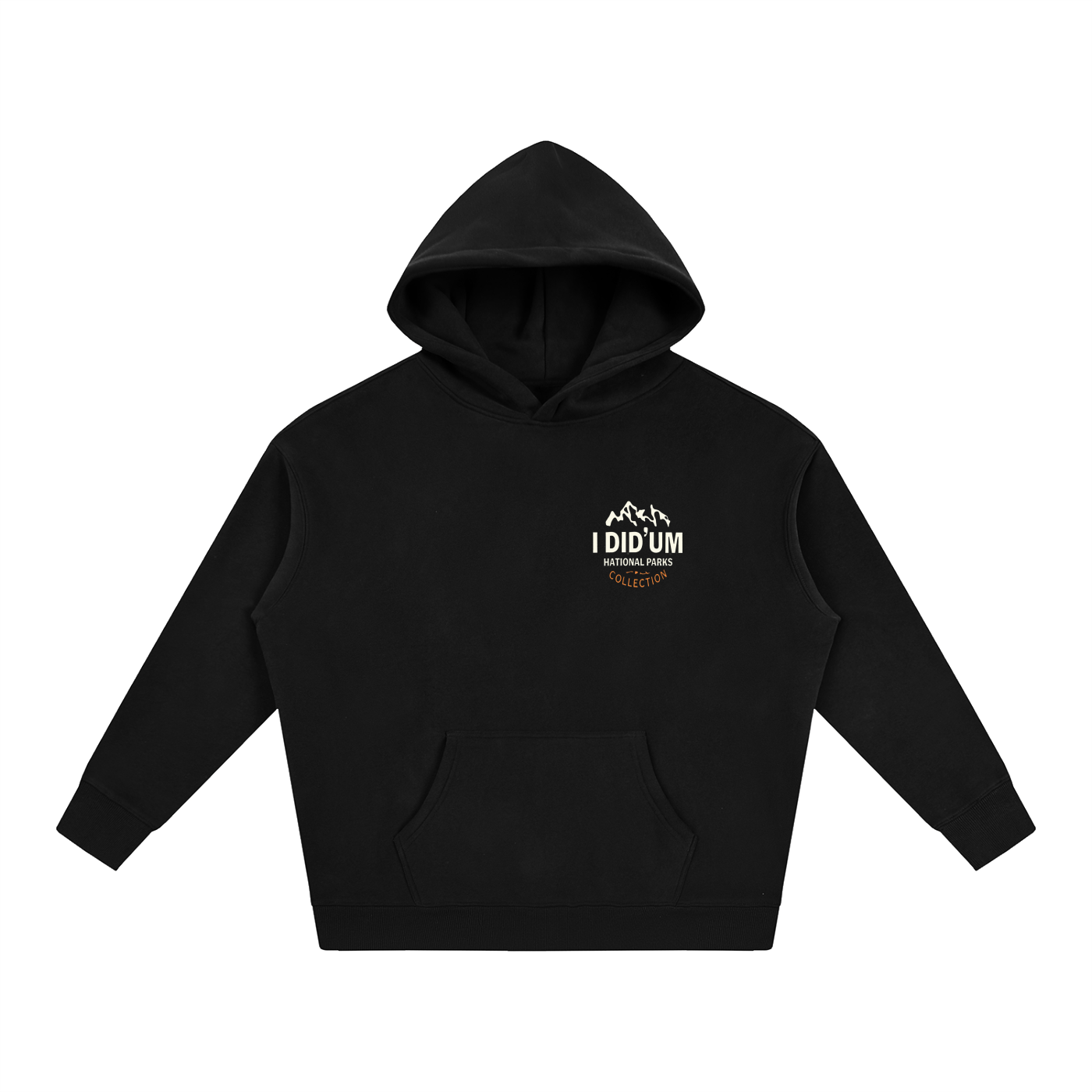 Angels Landing |  I did'um National Parks Collection  |  Oversize Fleeced Hoodie