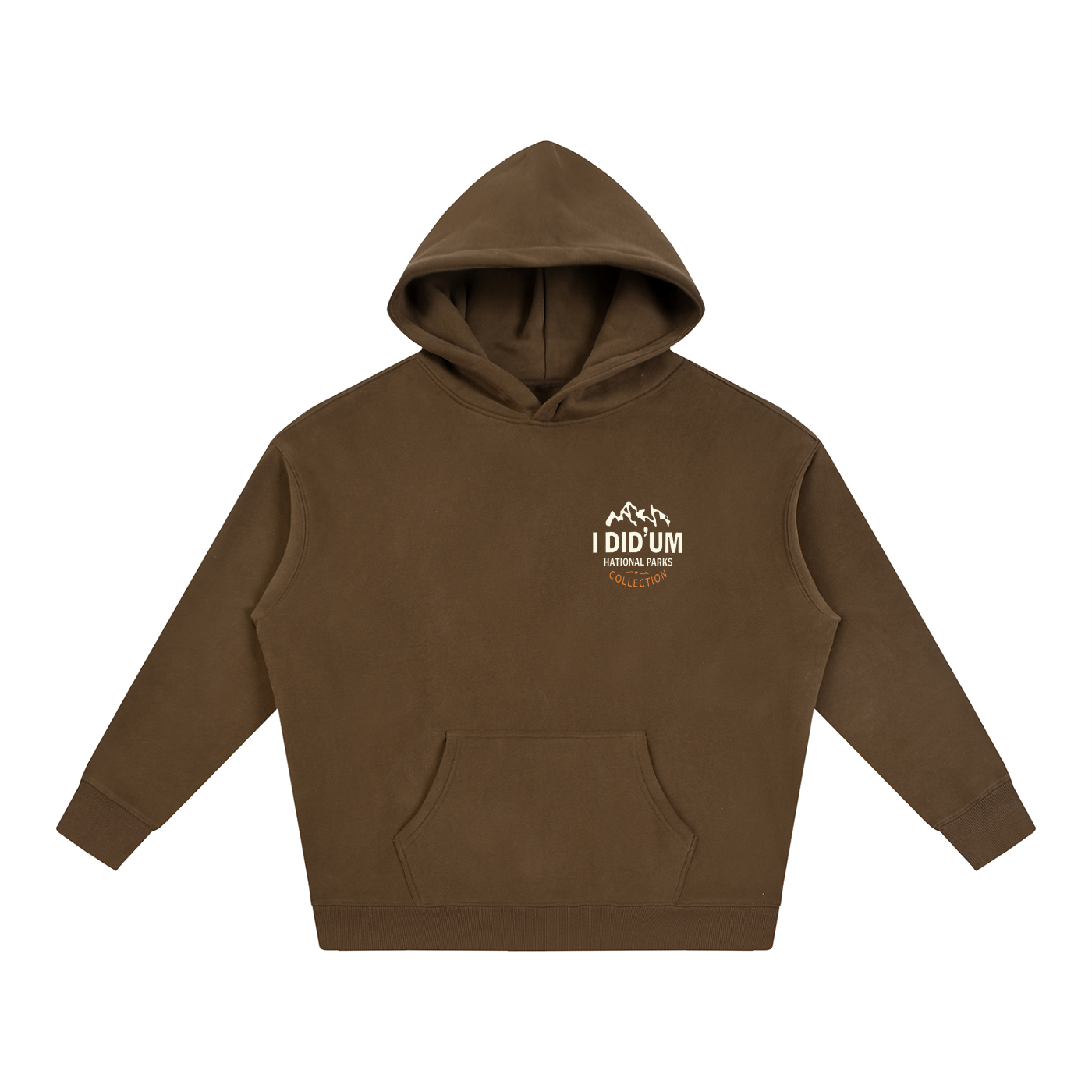 Angels Landing |  I did'um National Parks Collection  |  Oversize Fleeced Hoodie